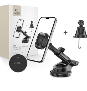 TECH-PROTECT N59 MAGNETIC DASHBOARD & VENT CAR MOUNT BLACK