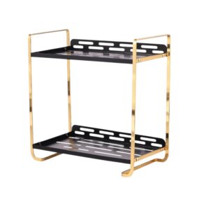 Ραφιέρα οργάνωσης καλλυντικών - MZY502B - 170257 - Black/Gold