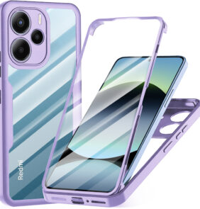 Techsuit - ColorVerse 360 Series + Screen Protector - Xiaomi Redmi Note 14 4G - Purple