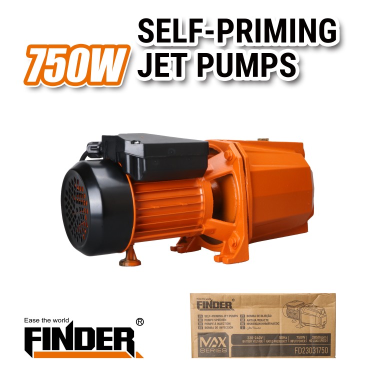 Αντλία επιφανείας νερού - JET100A - 750W - 1HP - Finder - 197421 - Image 2