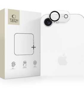 CAMERA COVER TECH-PROTECT CAM FIT+ IPHONE 16E / 17E CLEAR