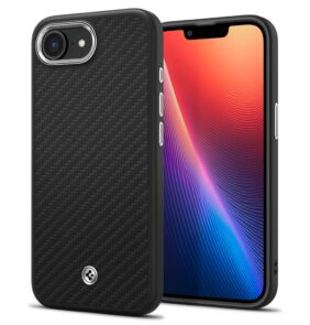 SPIGEN ENZO ARAMID MAG MAGSAFE IPHONE 16E / 17E MATTE BLACK