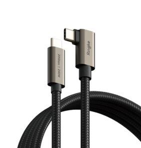 RINGKE USB 3.2 GEN 2X2 TYPE-C 90 DEGREE CABLE PD 240W 200CM BLACK