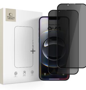 PRIVACY GLASS TECH-PROTECT GLASS SPY+ 2-PACK IPHONE 13 / 13 PRO / 14 / 16E / 17E PRIVACY