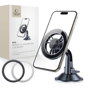 TECH-PROTECT N56 MAGNETIC MAGSAFE DASHBOARD SHRT CAR MOUNT BLACK