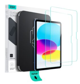 TEMPERED GLASS ESR ULTRAFIT TEMPERED GLASS 2-PACK IPAD 10.9 10 / 2022 / 11 11 / 2025-2025 CLEAR