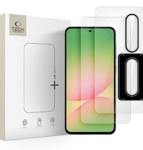 TEMPERED GLASS TECH-PROTECT GLASS SET+ 3-PACK GALAXY A36 / A56 5G CLEAR