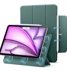 ESR REBOUND MAGNETIC IPAD PRO 12.9” 4 / 5 / 6 / 2020-2022 / AIR 13” 1 / 2 / 3 2024-2026 FOREST GREEN