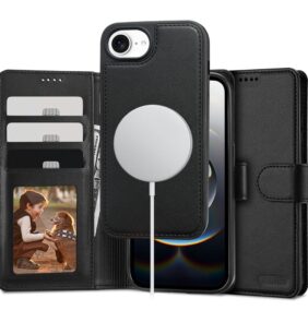 TECH-PROTECT WALLET MAGSAFE IPHONE 16E / 17E MATTE BLACK