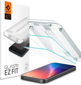 TEMPERED GLASS SPIGEN GLAS.TR ”EZ FIT” 2-PACK GOOGLE PIXEL 9A CLEAR