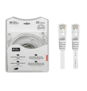 Καλώδιο δικτύου Ethernet - Πλακέ - A8P8C - 20m - 096452