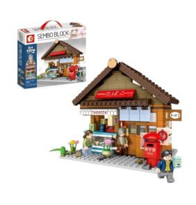 Σετ κατασκευών DIY με τουβλάκια - Mini Market - 601087 - 120119