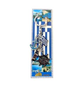 Τουριστικό μπρελόκ Souvenir - Σετ 12pcs - Greece - 127262