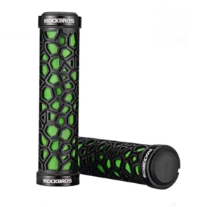 Rockbros 2017-14AGN bicycle grips - black and green