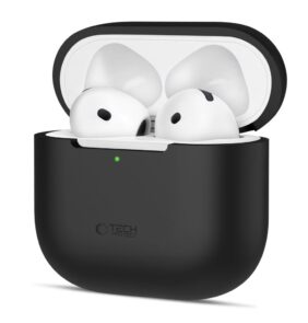 TECH-PROTECT SILICONE APPLE AIRPODS 4 BLACK