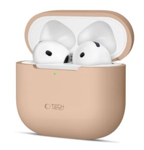 TECH-PROTECT SILICONE APPLE AIRPODS 4 CAFFE LATTE