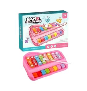 Παιδικό ξυλόφωνο & πιάνο - QL0098 - 215161 - Pink