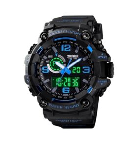 Ψηφιακό/αναλογικό ρολόι χειρός – Skmei - 1520 - Black/Blue