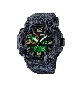 Ψηφιακό/αναλογικό ρολόι χειρός – Skmei - 1520 - Black/Grey