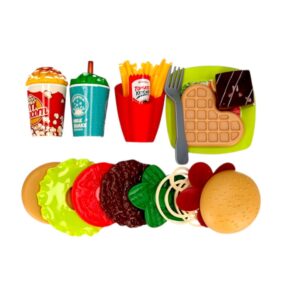 Σετ Fast Food DIY με αξεσουάρ - XJ372 - 215227