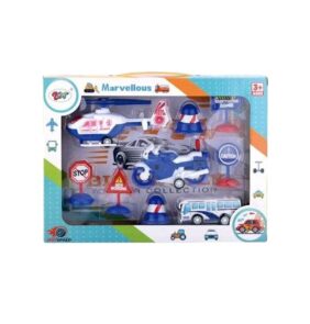 Σετ οχήματα πόλης με αξεσουάρ - ZC361F - 215248