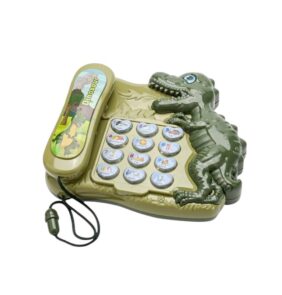 Βρεφικό εκπαιδευτικό τηλέφωνο με ήχους - Dinosaur - 518 - 215517