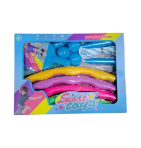 Παιδικό σετ άθλησης - Ping Pong - Σχοινάκι - Hula Hoop - 215579 - Blue