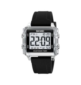 Ψηφιακό ρολόι χειρός - Skmei - 2320 - Black/Transparent