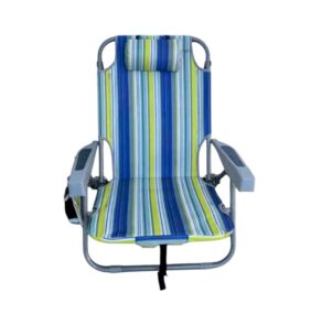 Πτυσσόμενη καρέκλα camping - 1613LV - 241750 - Blue/Green