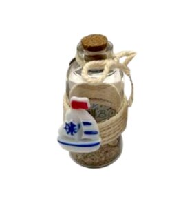 Διακοσμητικό Souvenir - Μπουκαλάκι με κοχύλια - 16pcs - 251728