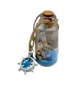 Διακοσμητικό Souvenir - Μπουκαλάκι με κοχύλια - 20pcs - 251735
