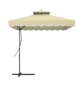 Ομπρέλα κήπου κρεμαστή - YB3099 - 585373 - Beige