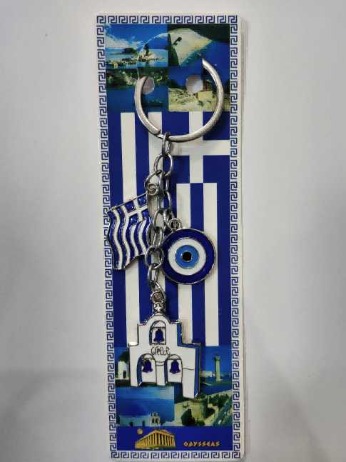 Τουριστικό μπρελόκ Souvenir - Σετ 12pcs - Greece - 127197 - Image 2