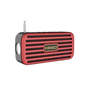 Ασύρματο ηχείο Bluetooth με φακό - KMS-03A - 885888 - Red