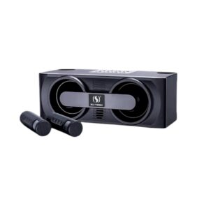 Ασύρματο ηχείο Bluetooth με 2 μικρόφωνα Karaoke - YS-205 - 887226 - Black