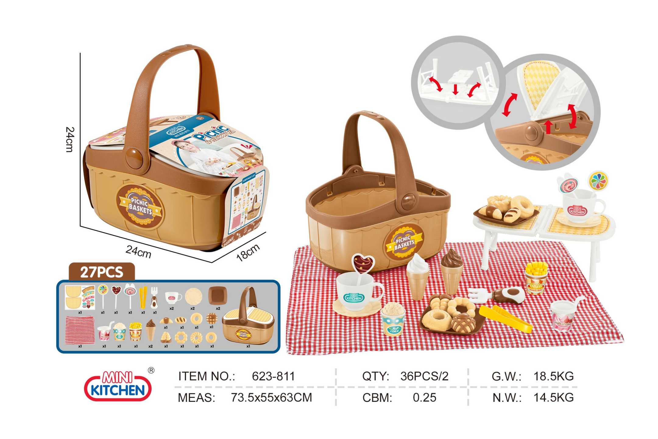 Σετ βαλιτσάκι Picnic - 623-811 - 215231 - Image 2