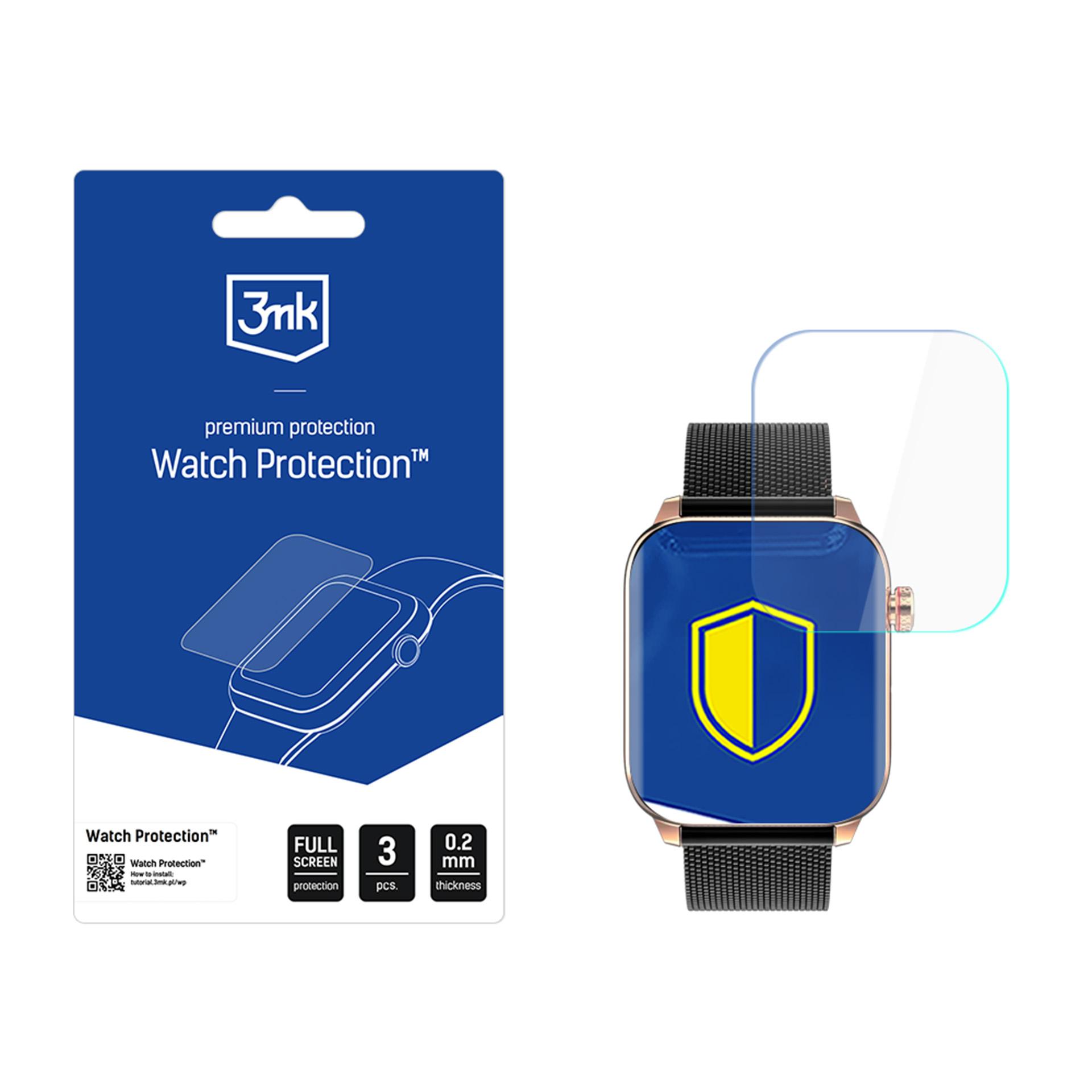 MAXCOM Oxygen 2 FW64 - 3mk Watch Protection ARC