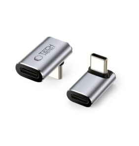 TECH-PROTECT ULTRABOOST AA02 ANGLE ADAPTER TYPE-C GREY