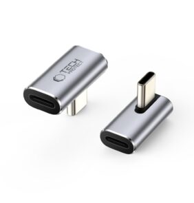 TECH-PROTECT ULTRABOOST AA03 ANGLE ADAPTER TYPE-C GREY