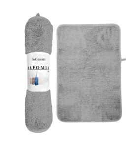 Πατάκι μπάνιου - M0831 - 40x60cm - Grey - 20966
