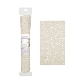 Αντιολισθητικό πατάκι μπάνιου - M0832 - 36x66cm - Beige - 21075