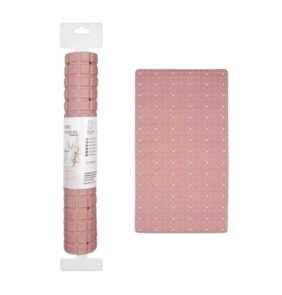 Αντιολισθητικό πατάκι μπάνιου - M0839 - 36x66cm - Pink - 21084