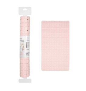 Αντιολισθητικό πατάκι μπάνιου - M0826 - 36x66cm - Light Pink - 21087