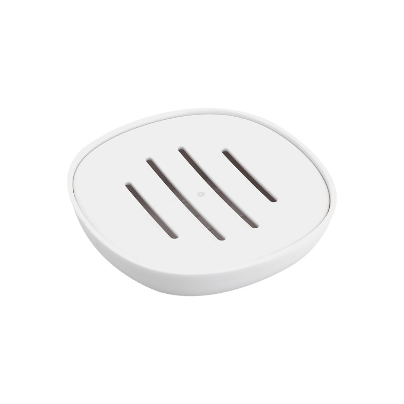 Σαπουνοθήκες μπάνιου πλαστικές - Σετ 9pcs - White - 21520