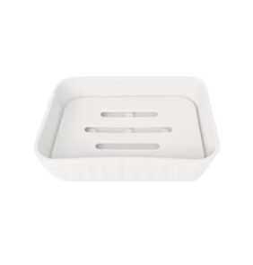 Σαπουνοθήκες μπάνιου πλαστικές - Σετ 9pcs - White - 21532