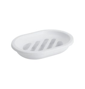 Σαπουνοθήκες μπάνιου πλαστικές - Σετ 9pcs - White - 21544