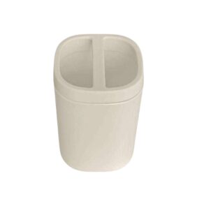 Θήκες οδοντόβουρτσας πλαστικές σε σετ 5Χ - Beige - 21554