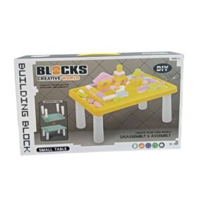 Σετ πάγκος κατασκευών DIY με τουβλάκια - 987-1 - 215585
