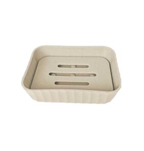 Σαπουνοθήκες μπάνιου πλαστικές - Σετ 9pcs - Beige - 21568