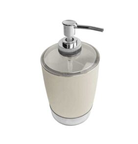 Θήκες κρεμοσάπουνου Dispenser πλαστικές - Σετ 5pcs - Beige - 21583